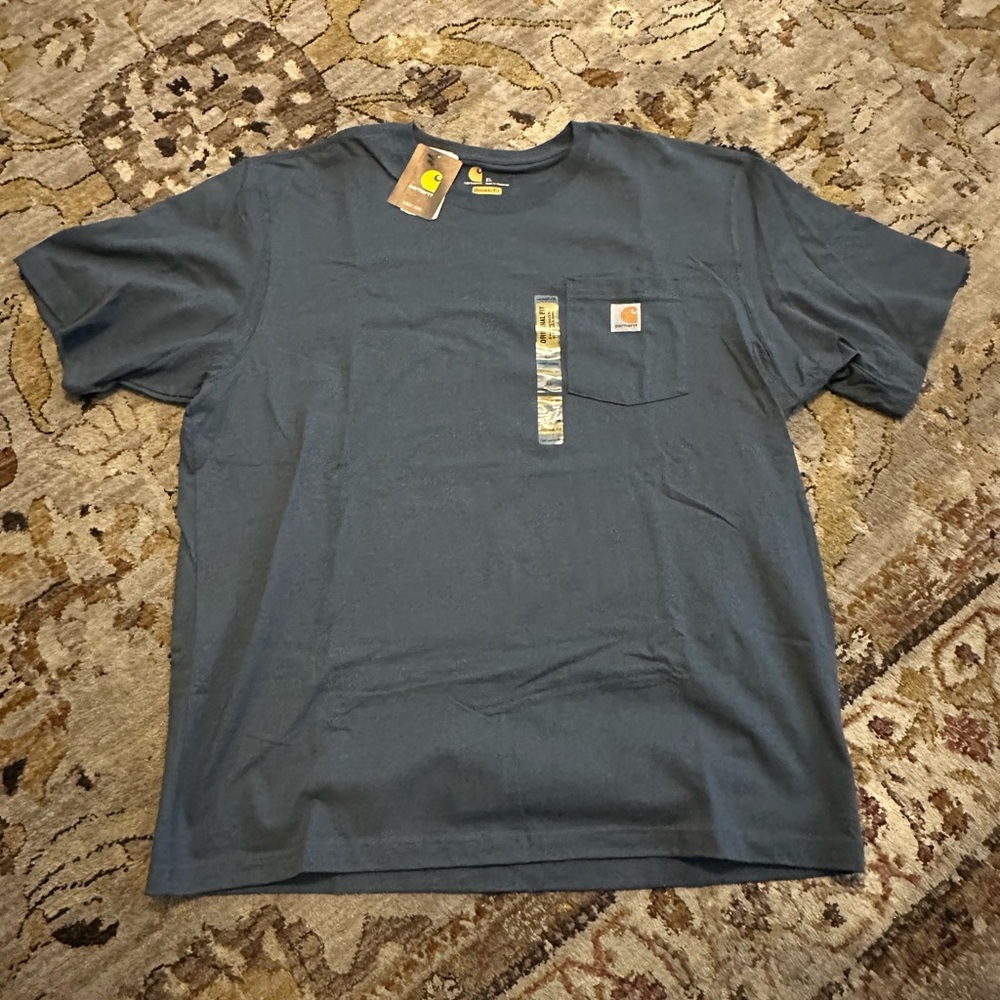 Carhartt Men's Slate Blue Short Sleeve Tee